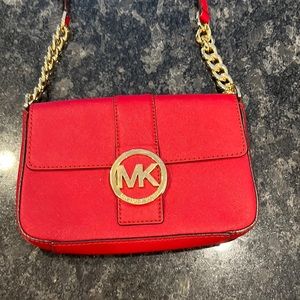 Michael Kors Red cross body bag